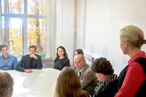 Школьники Обнинска встретились с участником пуска Первой в мире АЭС.
