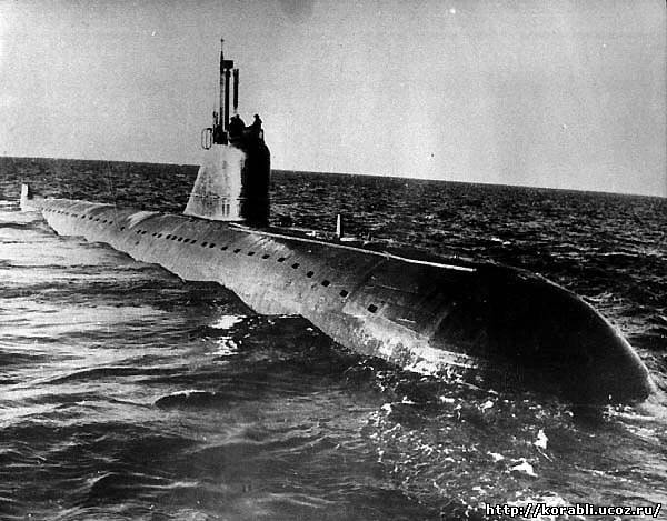 Крейсерская атомная подводная лодка К-27 (проект 645)