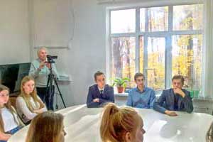 Школьники Обнинска встретились с участником пуска Первой в мире АЭС.