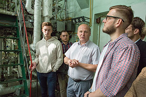 Молодые ученые и специалисты  ИБРАЭ РАН посетили стендовую базу