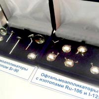 Офтальмоаппликаторы для контактной лучевой терапии злокачественных  новобразований органов зрения, разработанные ГНЦ РФ – ФЭИ были представлены на ХХIII Российском онкологическом Конгрессе («РОК-2019»).