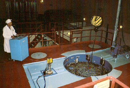 Площадка загрузки критического стенда «БФС-1» Площадка загрузки критического стенда «БФС-1».