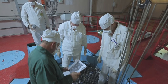 Площадка загрузки критического стенда «БФС-1» Площадка загрузки критического стенда «БФС-1».